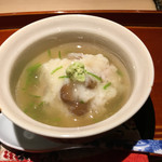 澤いち - ぐじ(甘鯛)の蕪蒸し ユリ根を添えて