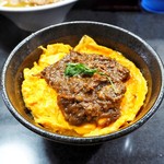 麺処 晴 - '16.11[限定]デミ玉丼