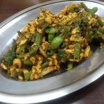 プルジャ ダイニング - (new)2016.11・カボチャの葉っぱと玉子の炒め(メニュー外)