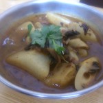 プルジャ ダイニング - (new)2016.10・グンドルックジャガイモ筍カレー(メニュー外)