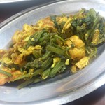 プルジャ ダイニング - (new)2016.09・カボチャの葉と玉子の炒め(メニュー外)