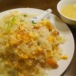 翠苑 - チャーシュー入りチャーハン