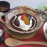 Cafe Restaurant アドリア - 土鍋バーグ膳