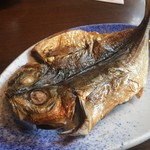 湯回廊 菊屋 - 旅館朝食の定番、鯵の開き。定番だからこそ、質の良さが分かります。