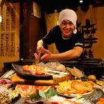 奥志摩 - 料理写真:活気ある本格炉端をお楽しみください