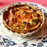 キッシュロレーヌ1300円。めちゃ美味しい(2016.10月)