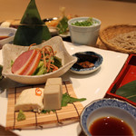 蕎麦さとう - お昼の蕎麦会席