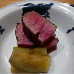 まき村 - 反対側から。茄子はそのままでも肉と食べても非常に美味い！