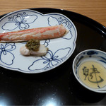 まき村 - 津居山蟹は美味いのは当たり前だが、蟹酢の調味加減が素晴らしい