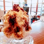 清水屋みやげ店 - あんこ・きなこ・ミルク・黒みつ(700円)