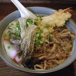 ほんだ - えび肉うどん@750