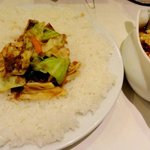 インド式 チャオカリー - 「ベーコンエッグ野菜curry」（930円）