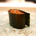 鮨 たかはし - いくら軍艦