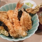 ぎんざ春日 - 上天丼 1,200円(税込) 2016.11月ランチ