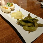 麺屋 KEMURI - おつまみ三種盛り