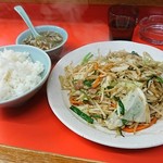 大和家 - 野菜炒めライス800円
