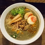 担担麺×夢azito - 黒ごま豆乳坦坦麺（全部のせ）900円