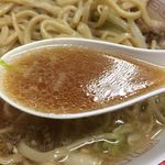 ラーメン二郎 - コレ堪らんよ・・・スープ