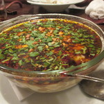 東京チャイニーズ 一凛 - 白い麻婆豆腐（豆花牛肉）