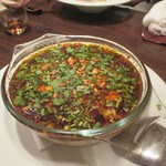 白い麻婆豆腐（豆花牛肉）