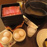 しゃぶ葉 - 牛＆三元豚食べ放題コース（大人・土日）…税別1599円