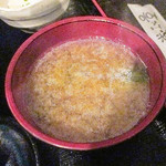 喜DoI楽 - 味噌汁