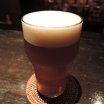 バー ノクターン - 樽生ビール（こぶし花ビール）