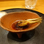 旬席 鈴江 - モロコの炭火焼き