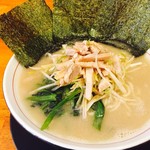 勢津家 - 味噌ラーメン ネギトッピング