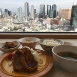 グリーンズカフェ - 豚生姜焼き