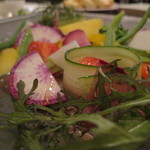 バーニャカウダーの野菜(2016年11月)