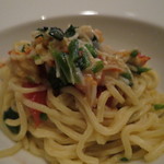 カニのパスタ(2016年11月)