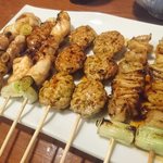 やきとり山平 - とりかわ、つくね、かわつき、ねぎま