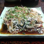 すっぽんラーメン 光福 - カツオタタキ（ポンズバージョン）