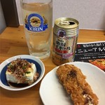 福栄のから揚げ - 今日は娘の小学校の音楽発表会。
      午前中は発表会見て、ちょい呑み。
      悪い父親です。(^-^