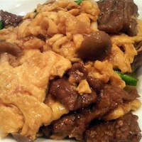 礼華 - 牛肉と玉子の炒め物