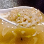 貝ガラ屋 - 最後は雑炊風に