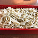 更科藤井 - ざる蕎麦大盛り