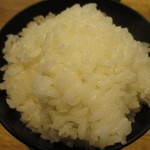 ランチは食べ放題のライス