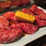 肉とスープのおいしい店 肉の匠 吉杉 - 本日のお肉３種盛り