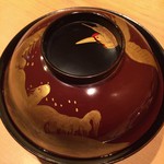 松もと - H28.11 クエのお椀