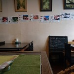 ふくぎ - 素朴で落ち着く店内です。