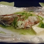 ふくぎ - アーサ入りのマース煮。