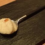 ニクスペシャリテ・マクラ - ＊三田市日向牧場産モッツアレラチーズ、キャビア、自家製フォアグラのペースト