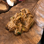 岩村山荘 - 自家製ほう葉味噌