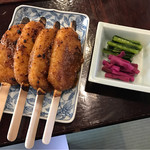 岩村山荘 - 五平餅