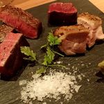 広島産なかやま牛のイチボ　など肉祭り
          