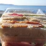 館山中村屋 - 海を見ながらのーサンドウィッチランチ