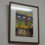 館山中村屋 - 山口マオさんの素敵な絵が！