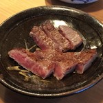 にこみ 鈴や - 黒毛和牛ロース塩焼き（950円）